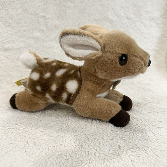 Aurora Miyoni Tots Spotted Deer Fawn 8” Stuffed Animal Toy Plush - Picture 4 of 7